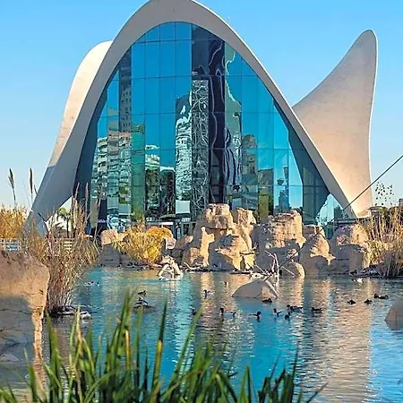 アパート Comodo Ciudad De Artes Wifi Ac バレンシア
