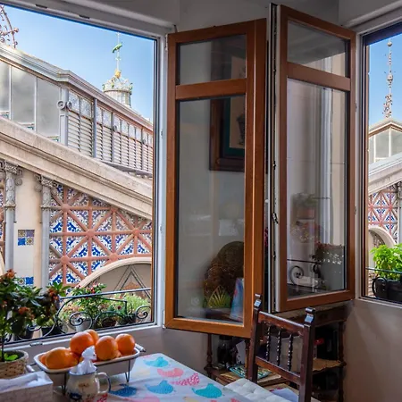 Проживание в семье Mirador 2 Del Mercado - Con Bano Privado En El Centro De La Ciudad Vella Валенсия