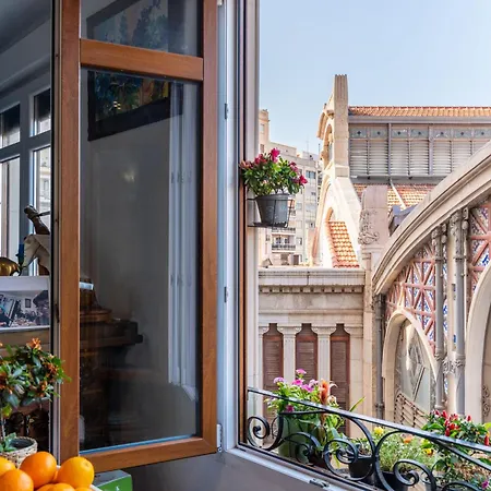 Mirador 2 Del Mercado - Con Bano Privado En El Centro De La Ciudad Vella Проживание в семье