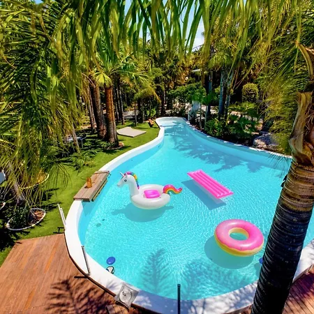Tropical, Piscina, Bar, Bbq, Aire Acondicionado, 16 Personas *