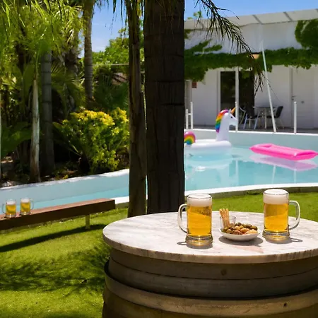Tropical, Piscina, Bar, Bbq, Aire Acondicionado, 16 Personas Villa *