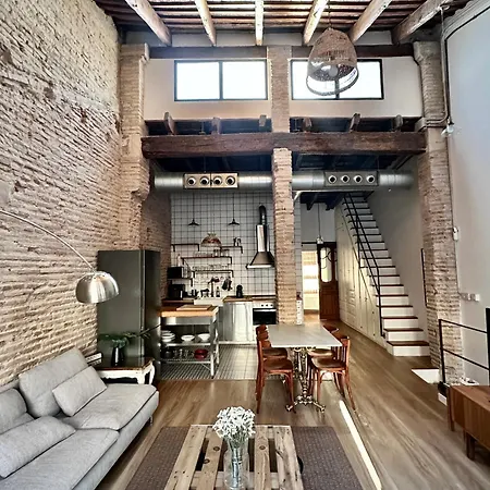 Temporary Rentals- Stylish Terrace House * فالنسيا