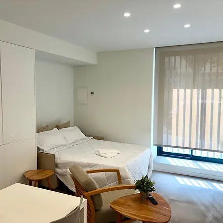 Апартаменты Relaxing 1br Near Nou Mestalla & Metro Валенсия
