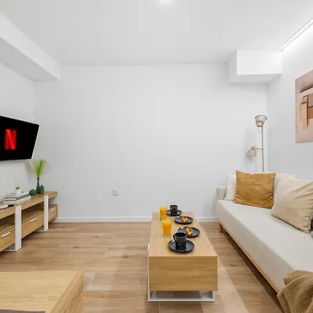 Loft Adaptado, Smart Tv, Aire Acondicionado, Cafe, 2 Personas شقة فالنسيا