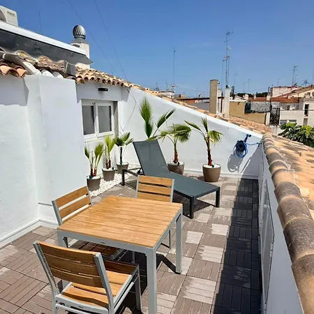 Loft Con Terraza Calle Ripalda - Barrio Del Carmen