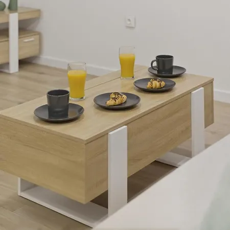 شقة Loft Adaptado, Smart Tv, Aire Acondicionado, Cafe, 2 Personas *