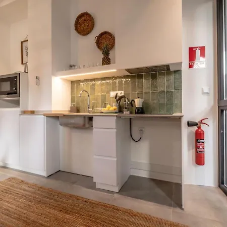 Pepeflats - Ecomediterranean Terrace, Puerto Y Ciencias - Pepe 4 شقة *