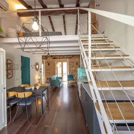 شقة Loft Ruzafa With Terrace *