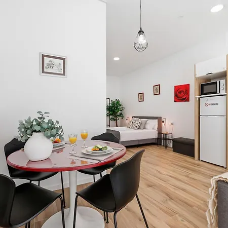 Loft Luminoso, Adaptado, Smart Tv, Ac, 2 Pax شقة فالنسيا
