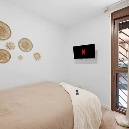 شقة Loft Adaptado, Smart Tv, Aire Acondicionado, Cafe, 2 Personas فالنسيا