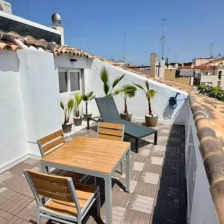 Loft Con Terraza Calle Ripalda - Barrio Del Carmen * فالنسيا