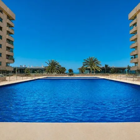 50 Meters From The Beach, With A Pool And Balcony * バレンシア