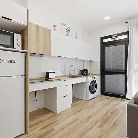 Loft Luminoso, Adaptado, Smart Tv, Ac, 2 Pax شقة فالنسيا