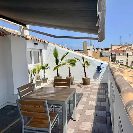 شقة Loft Con Terraza Calle Ripalda - Barrio Del Carmen *