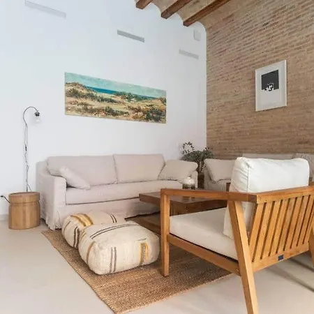 ⭐️new⭐️ Patio A House . Walk To Beach, Port & Met شقة فالنسيا