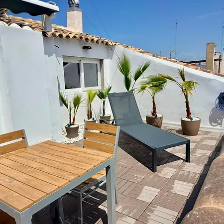 Loft Con Terraza Calle Ripalda - Barrio Del Carmen