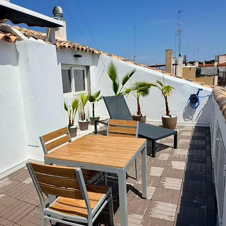 Апартаменты Loft Con Terraza Calle Ripalda - Barrio Del Carmen