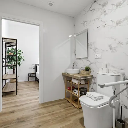 شقة Loft Luminoso, Adaptado, Smart Tv, Ac, 2 Pax *