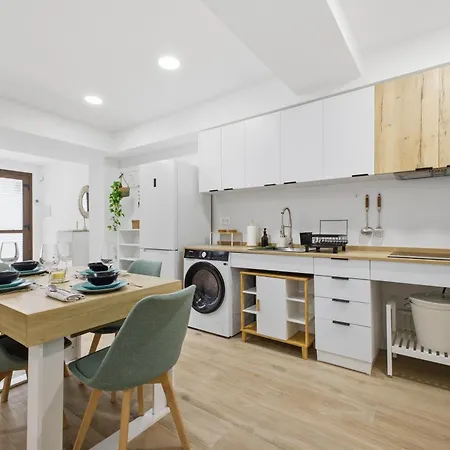 Loft Adaptado, Smart Tv, Aire Acondicionado, Cafe, 2 Personas * فالنسيا