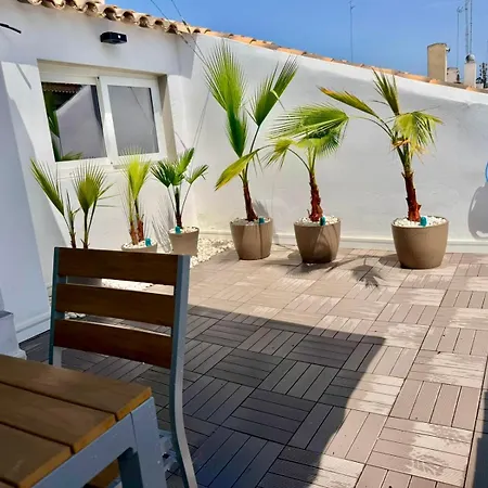 شقة Loft Con Terraza Calle Ripalda - Barrio Del Carmen