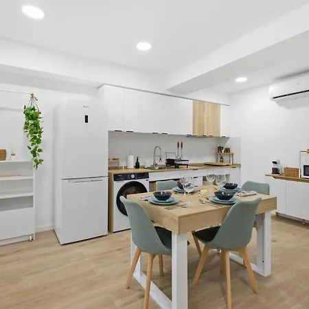 Loft Adaptado, Smart Tv, Aire Acondicionado, Cafe, 2 Personas شقة فالنسيا