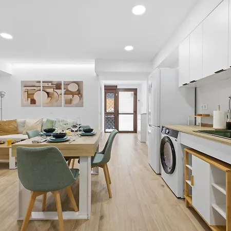 Loft Adaptado, Smart Tv, Aire Acondicionado, Cafe, 2 Personas شقة *