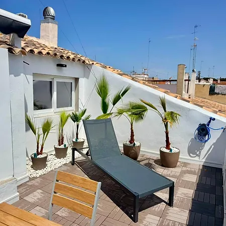 Апартаменты Loft Con Terraza Calle Ripalda - Barrio Del Carmen *