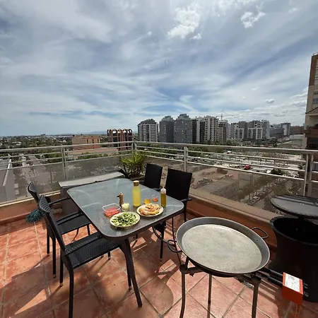 Premium Penthouse With Large Terrace, Ocean Views & Opposite The Of Arts And Sciences Apartamento *