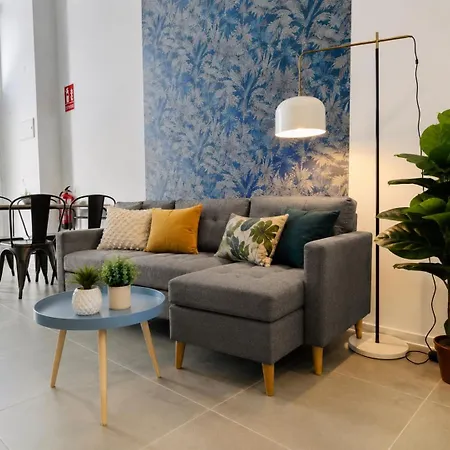 Modern Designed Loft In Russafa Lägenhet *