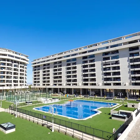 Appartement Veramar Patacona - Playa Piscina Wifi Terraza Aparcamiento