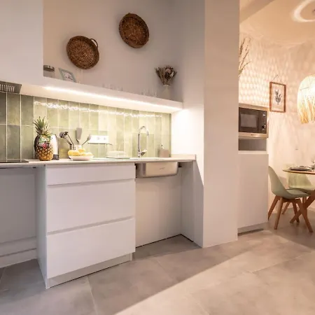 Tatil Evi Pepeflats - Junto Al Puerto Y Ciencias, Con Terraza - Pepe 1