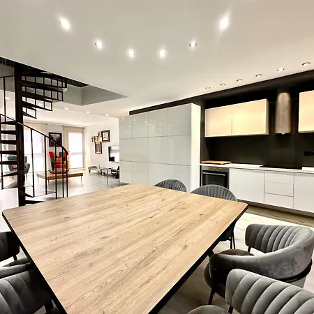 Atico Duplex Con Terraza & Parking En El Centro Daire *