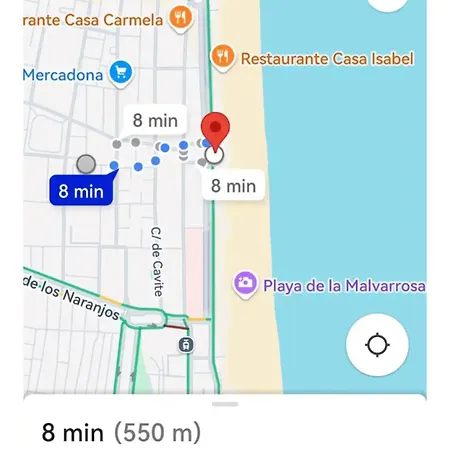 شقة Playa Malvarrosa-poblats Maritims