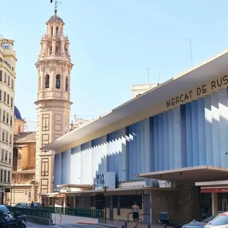 Cozy And Spacious Flat In The Heart Of Russafa Appartement Valencia