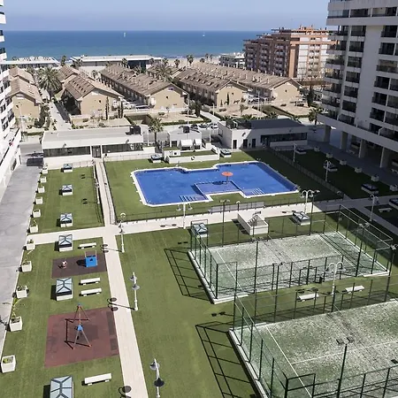 Apartup Patacona Horizon 公寓