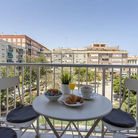 Flat Malvarrosa Zone Daire Valensiya