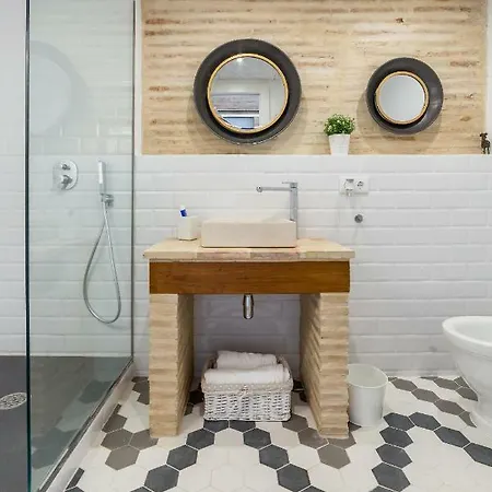 Lägenhet Florit Flats - Center Luxurious 1br 1ba Terrace Wi-fi Ac