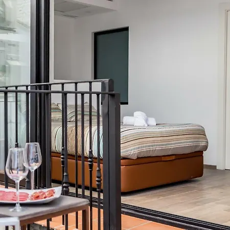 Florit Flats - Center Luxurious 1br 1ba Terrace Wi-fi Ac Lägenhet Valencia