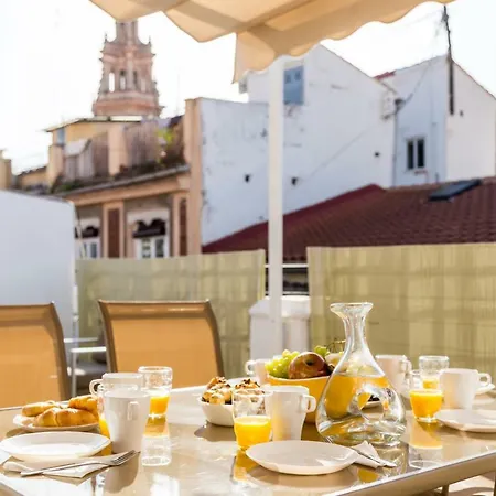 FLORIT FLATS - CENTER 2BR 2BA ATTIC TERRACE VIEW WIFi AC * Walencja