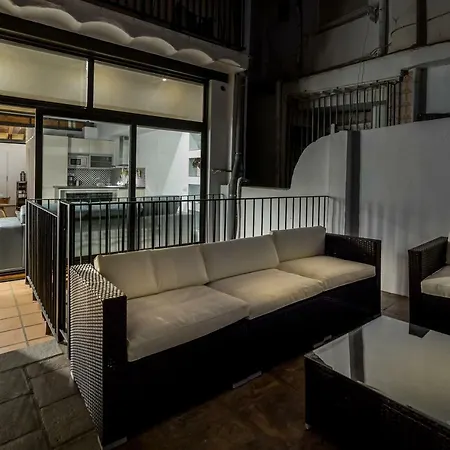 Florit Flats - Center Luxurious 1br 1ba Terrace Wi-fi Ac Lägenhet Valencia
