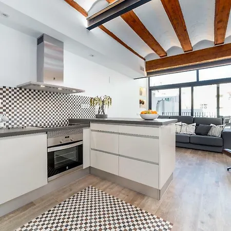 Florit Flats - Center Luxurious 1br 1ba Terrace Wi-fi Ac