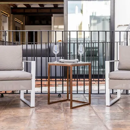 Casa Florit - Center Luxurious 1br 1ba Terrace Wi-fi Ac Валенсия