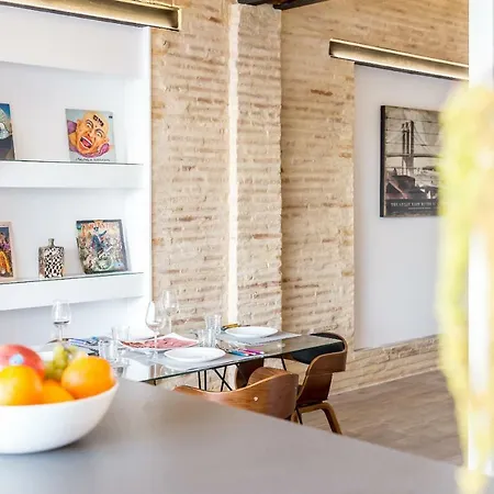 Florit Flats - Center Luxurious 1br 1ba Terrace Wi-fi Ac Apartamento *