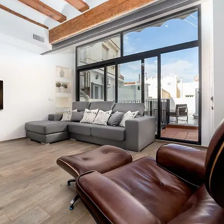 Апартаменты Casa Florit - Center Luxurious 1br 1ba Terrace Wi-fi Ac *