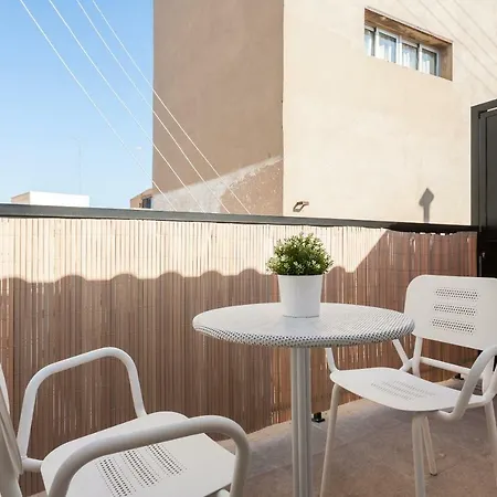 Cathedral Attic 2Br 2Bth Terrace View Wifi Ac Apartman Valencia