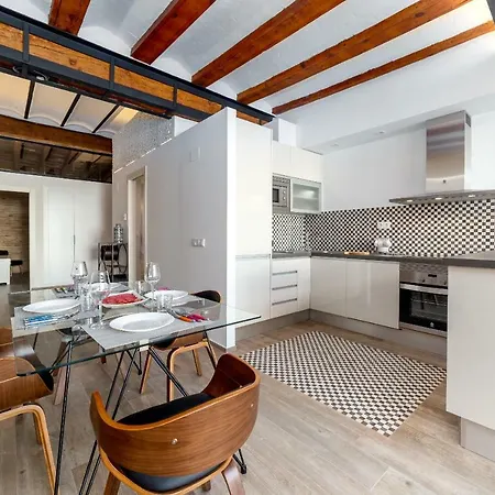 Florit Flats - Center Luxurious 1br 1ba Terrace Wi-fi Ac *