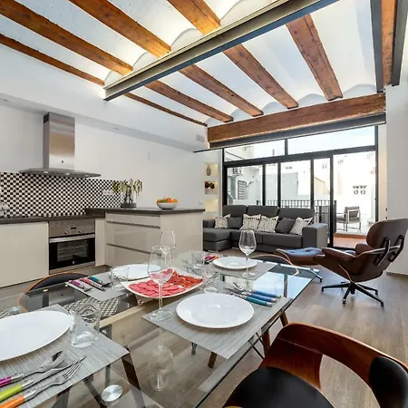 Appartement Center-luxurious 1br, 1ba-terrace, Wi-fi, A/c *