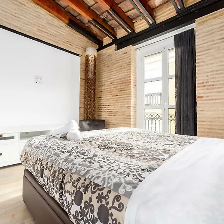 Florit Flats - Center Luxurious 1br 1ba Terrace Wi-fi Ac * ולנסיה