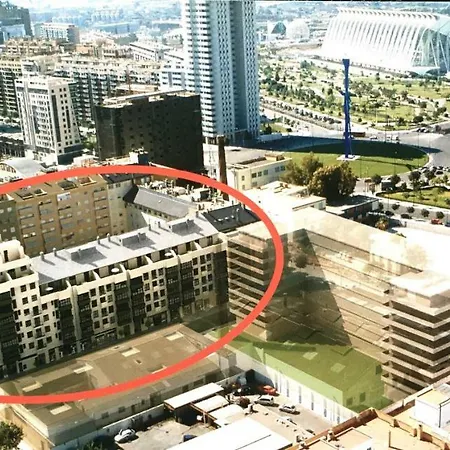 Apartament Sun @ Arts & Sciences + Parking Walencja