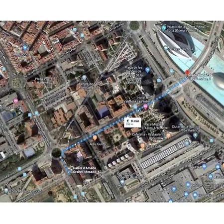 Apartamento Ciencias Y Justicia Valencia